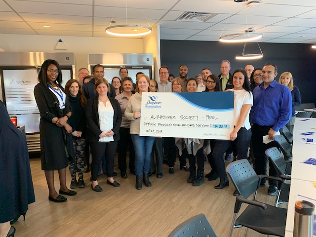 Alzheimer Society Peel Receives Bayshore Foundation Support